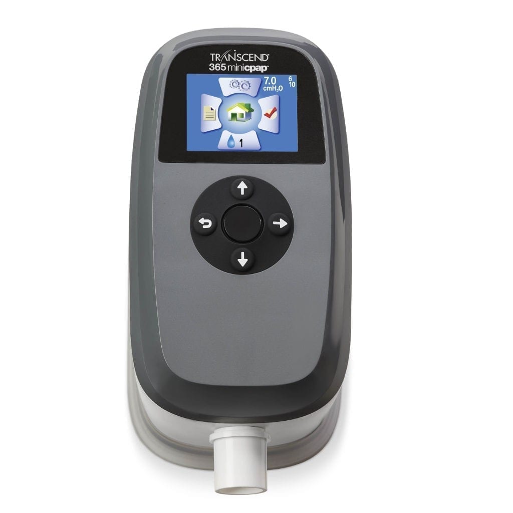 transcend auto travel mini cpap machine